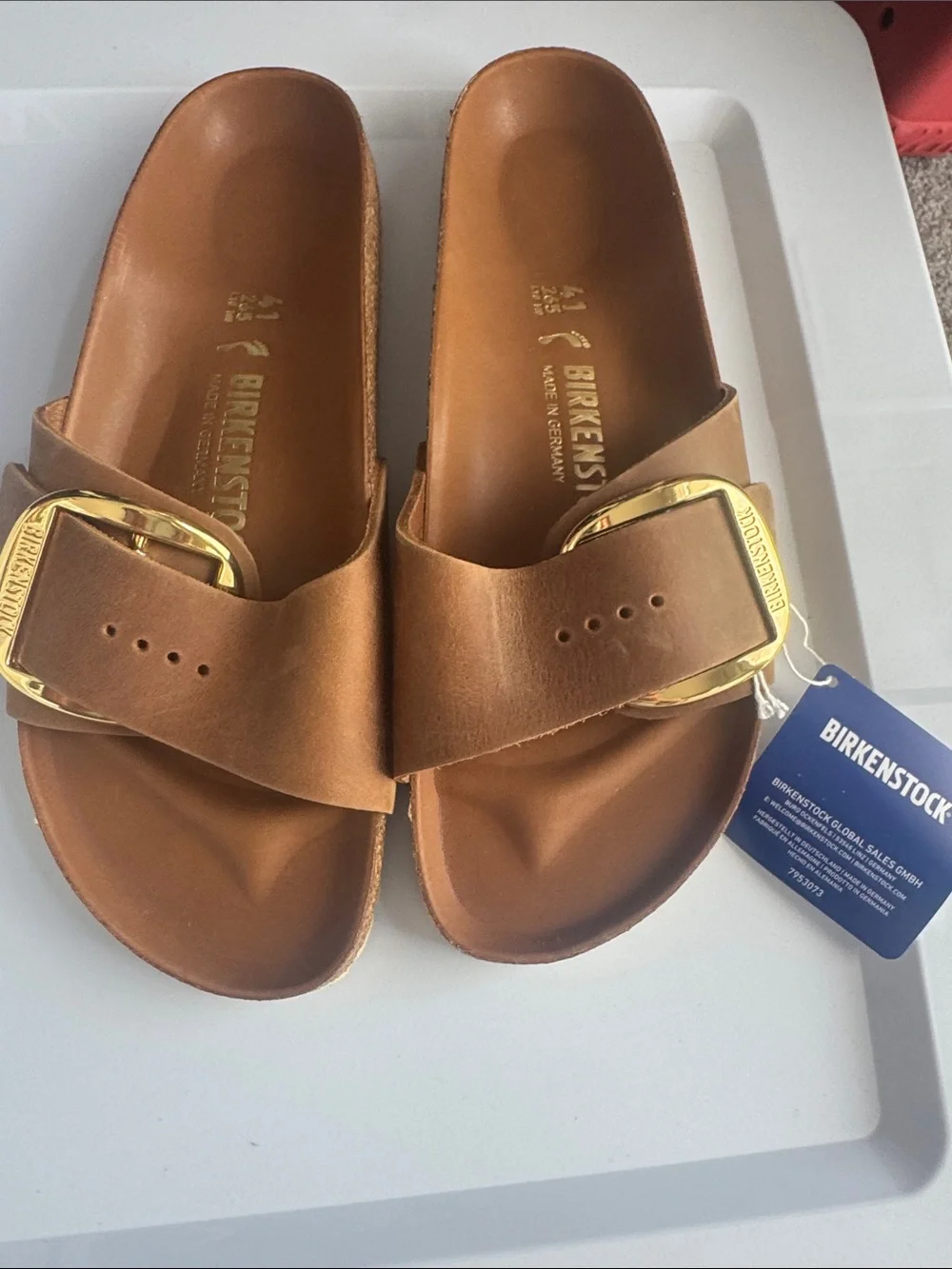 NWT Birkenstock Madrid Big Buckle - Picture 1 of 4